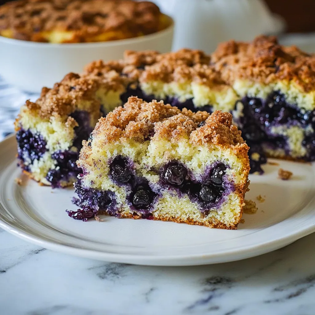 Blueberry Coffee Cake