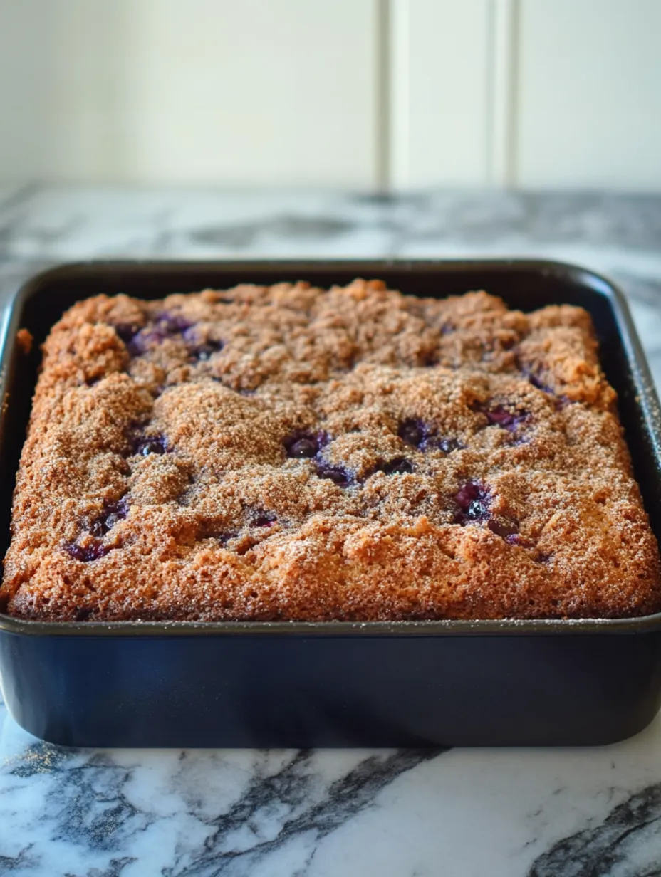 Easy Blueberry Coffee Cake Recipe