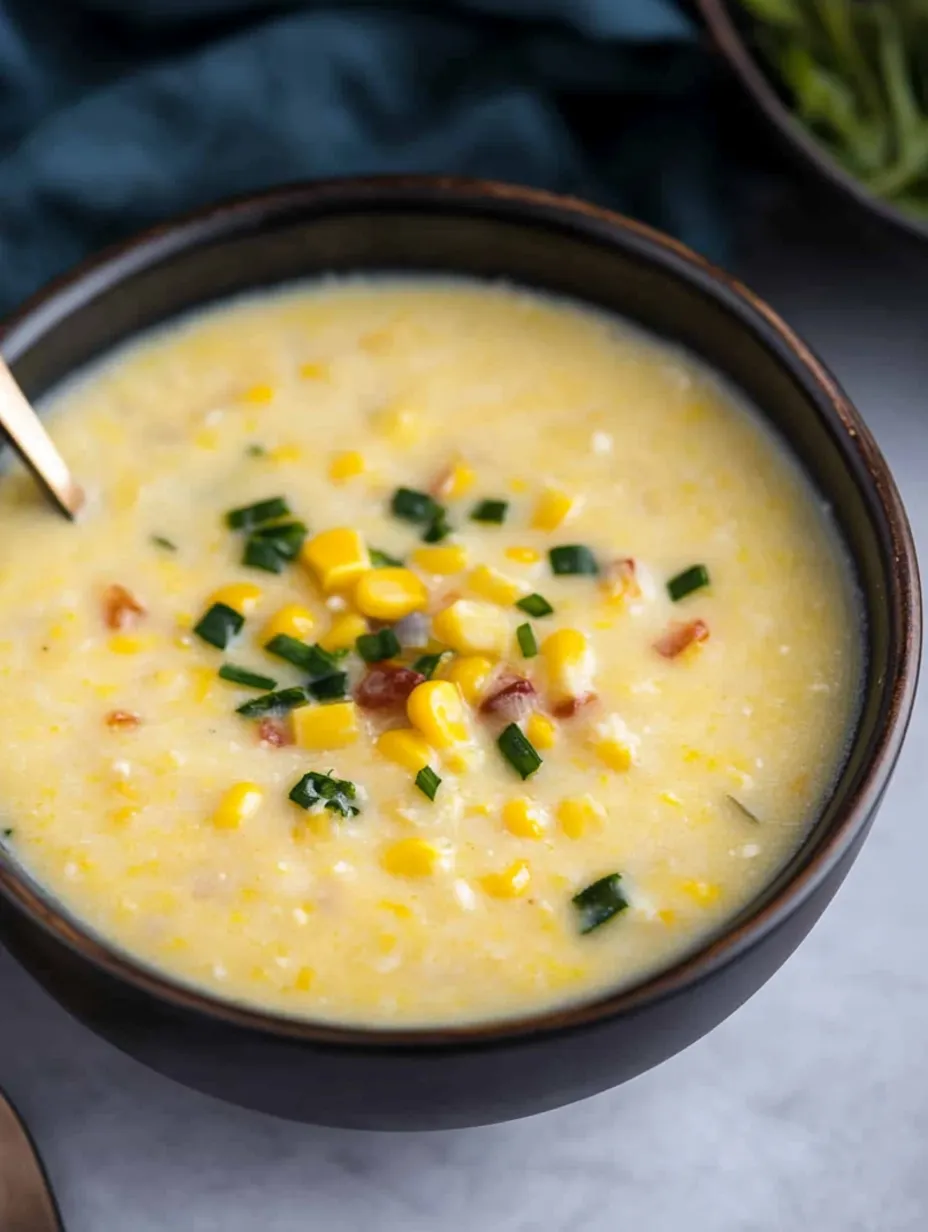 Instant Pot Vegetarian Corn Chowder