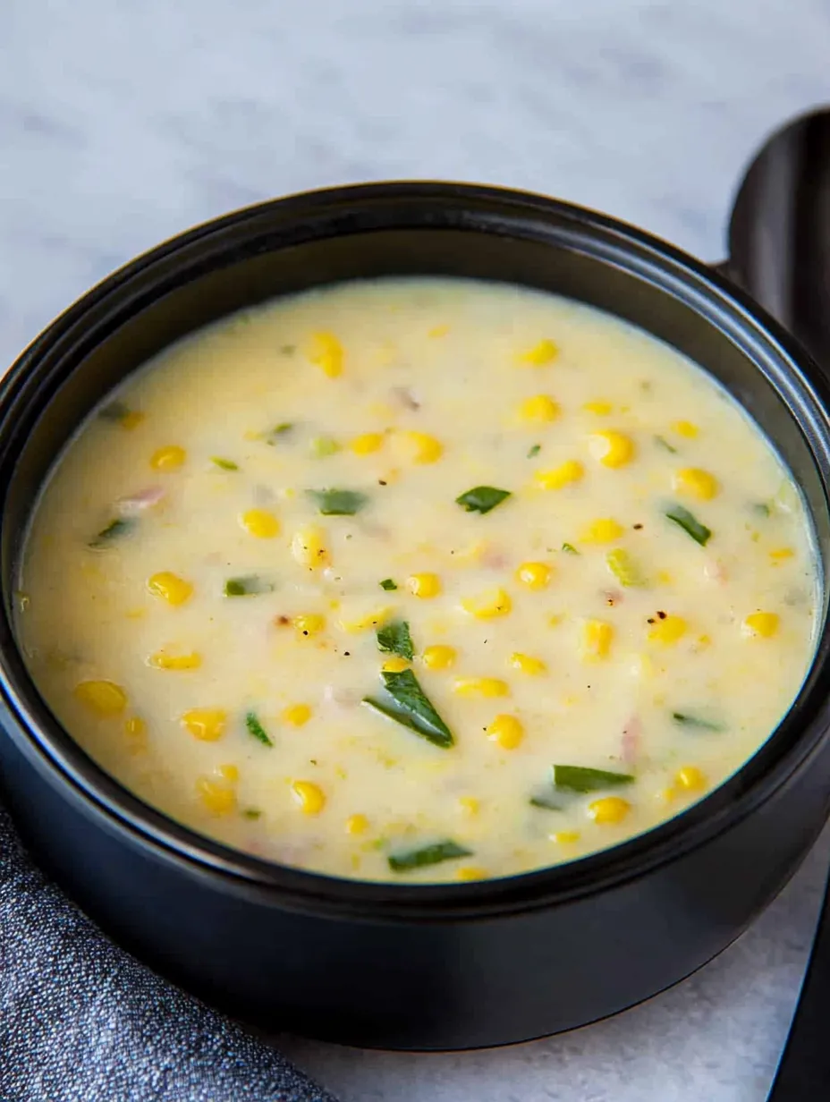 Instant Pot Vegetarian Corn Chowder Recipe