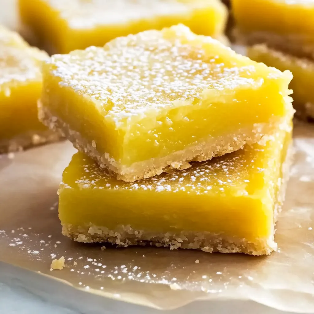 Lemon Bars Recipe