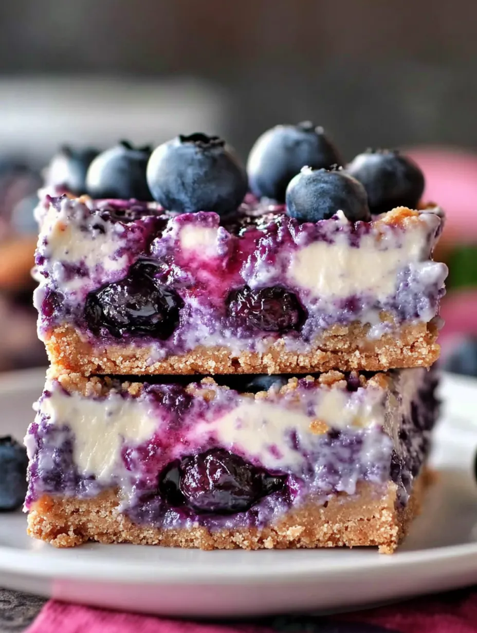 Delicious Blueberry Cream Cheese Bars Recipe