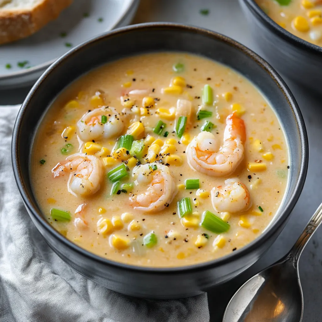 Shrimp and Corn Soup