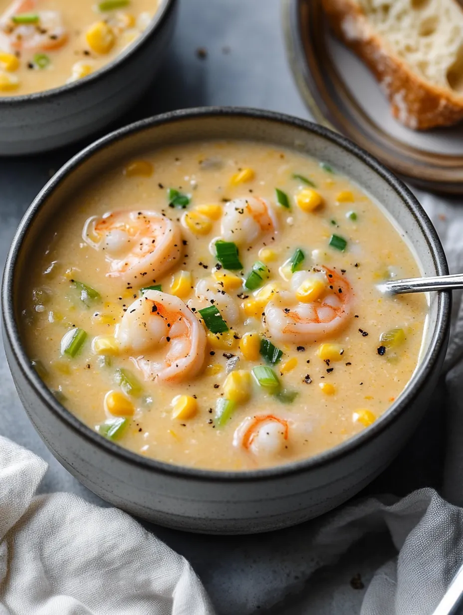 Shrimp and Corn Soup Recipe