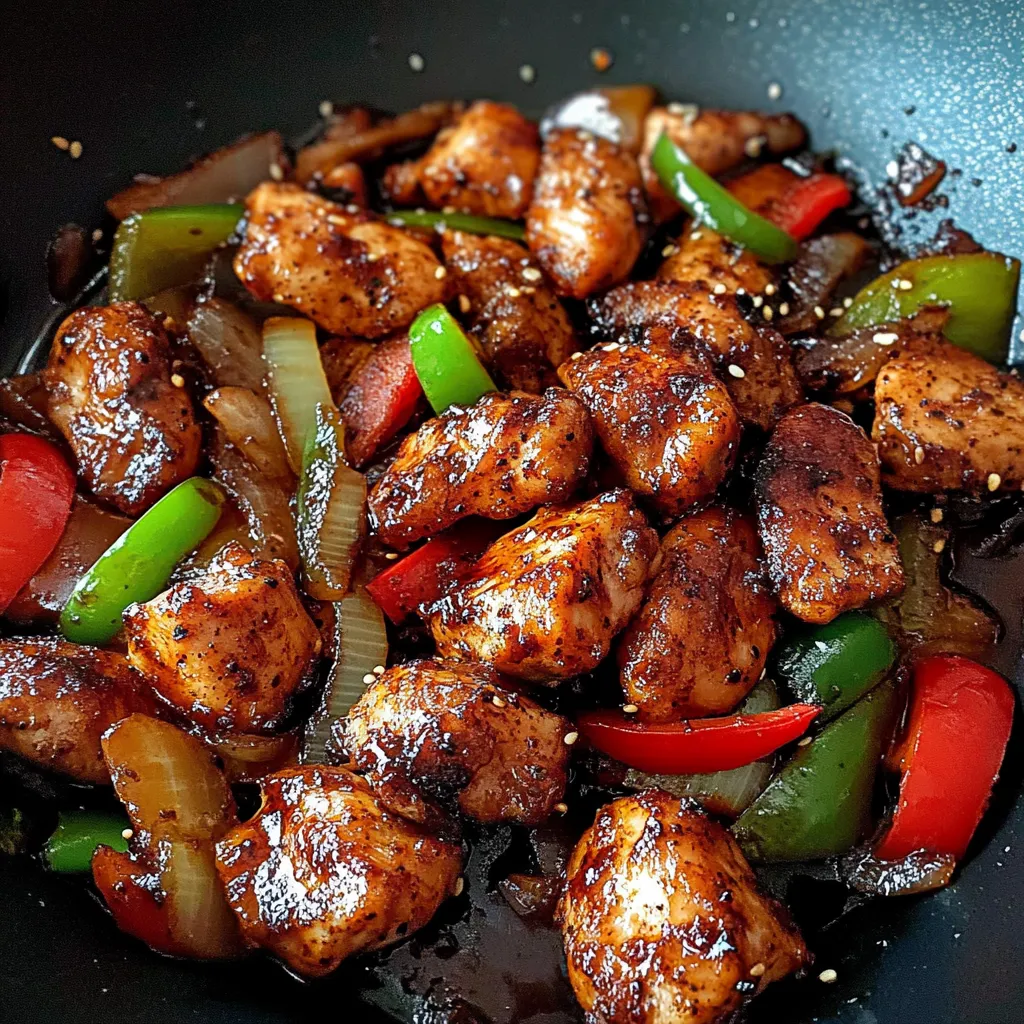 Black Pepper Chicken