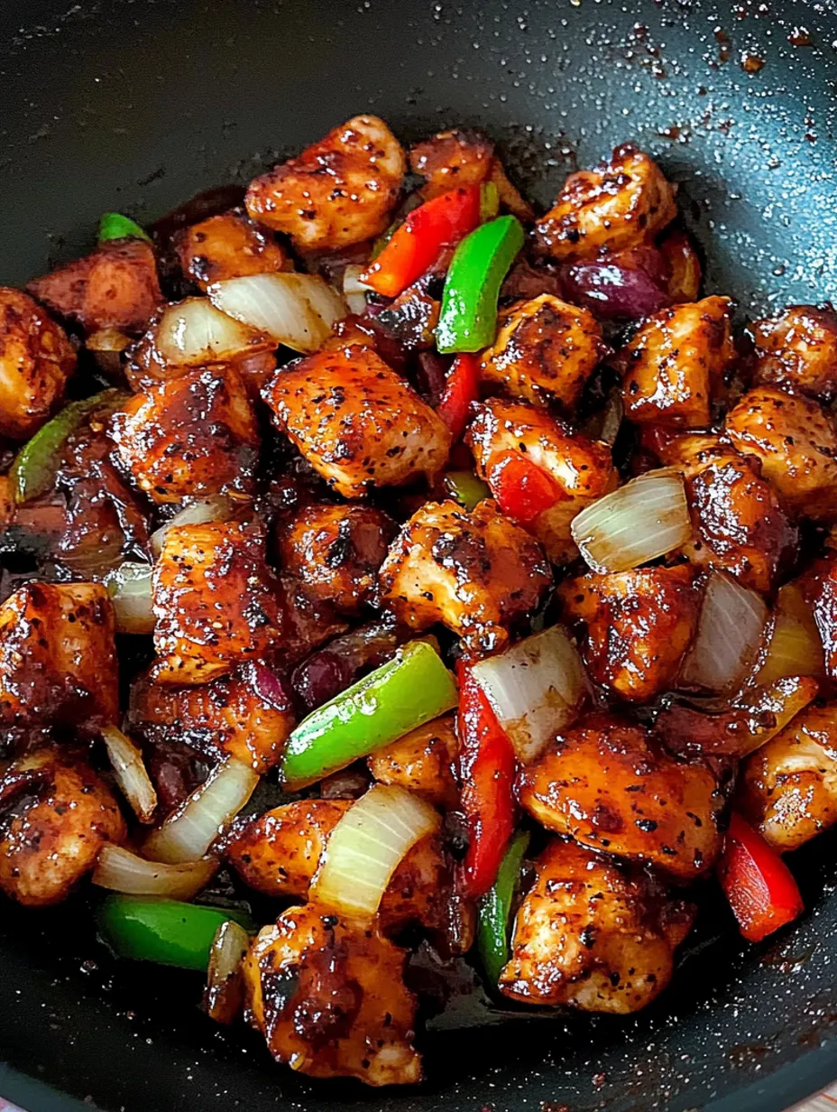 Easy Black Pepper Chicken