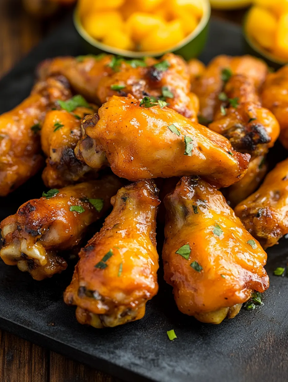 Mango Habanero Wings Recipe