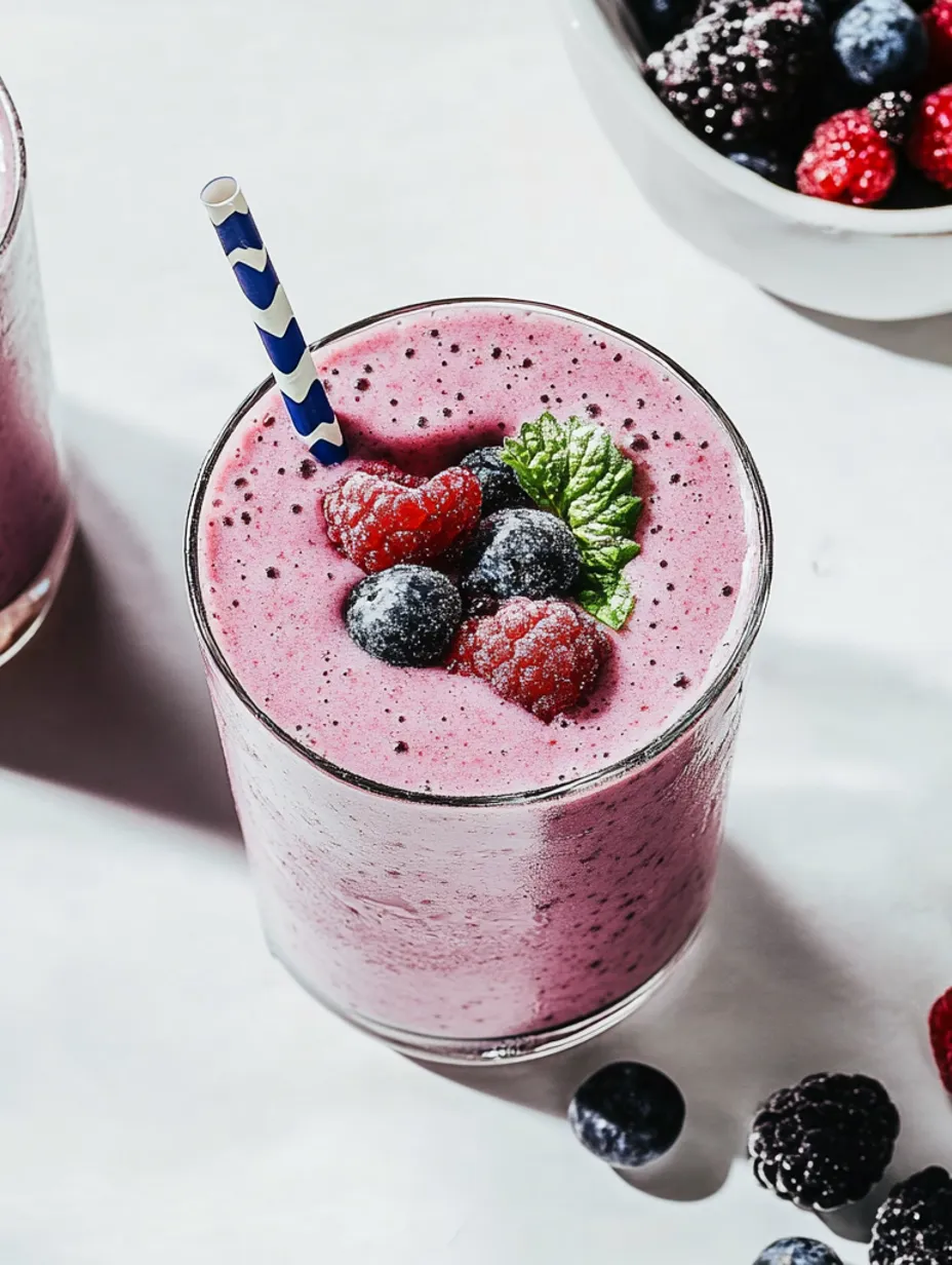 Easy Healthy High Protein Smoothie Recipe