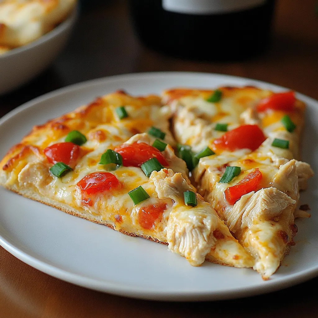 Chicken Ranch Pizza