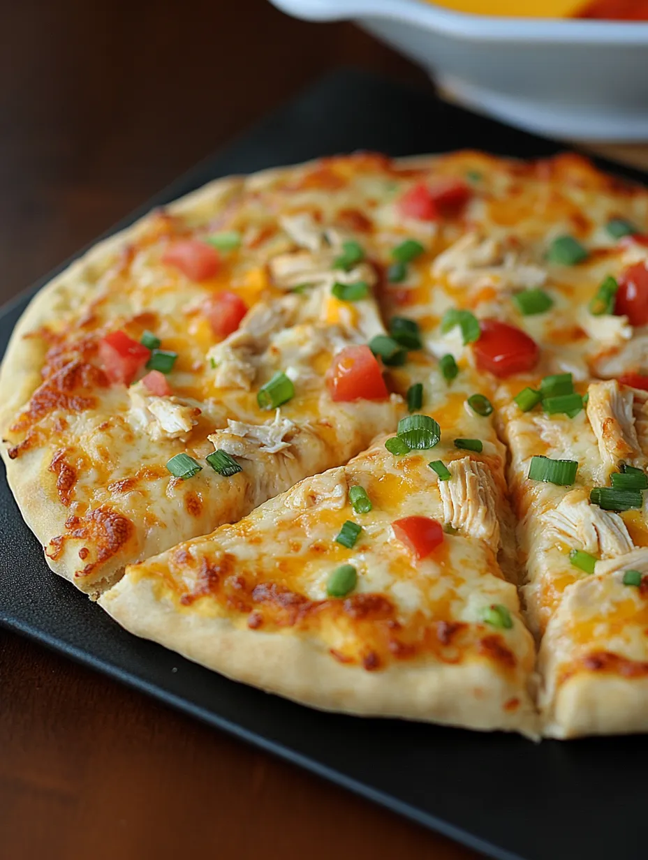 Chicken Ranch Pizza Recipe