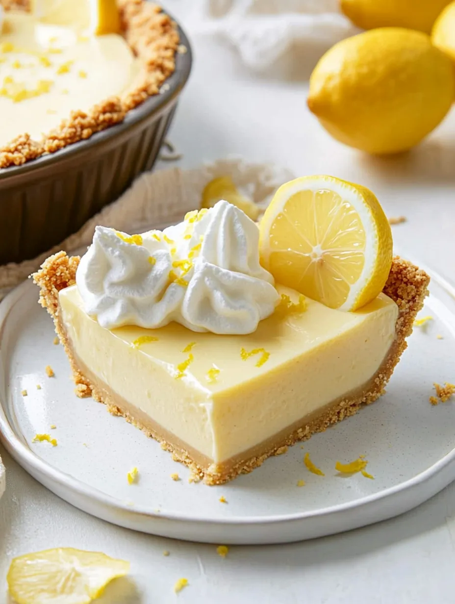Condensed Milk Lemon Pie Recipe
