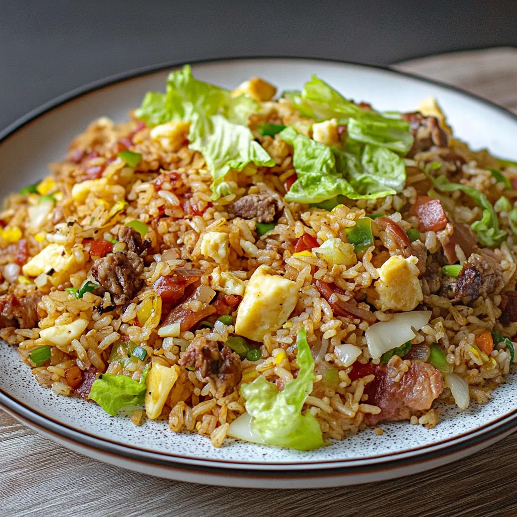 Italian Sandwich Fried Rice