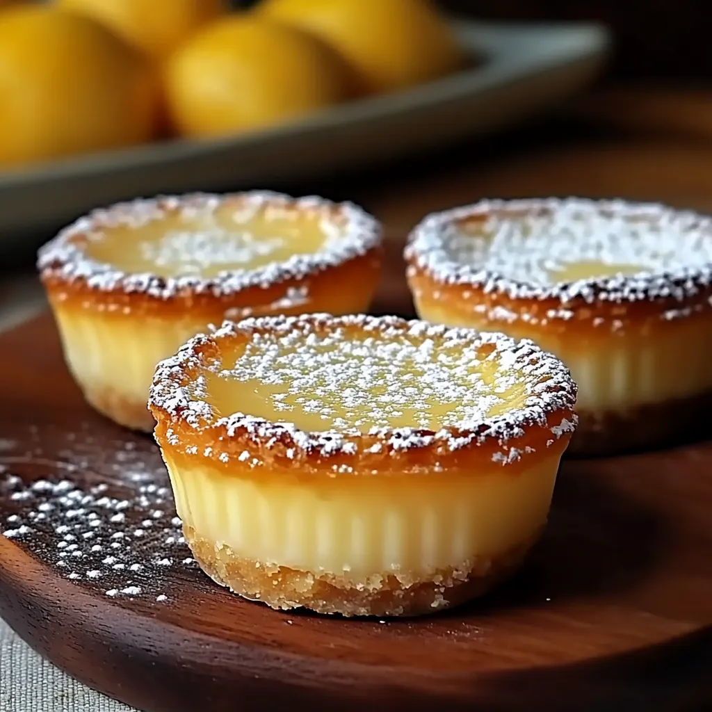 Baby Lemon Impossible Pies