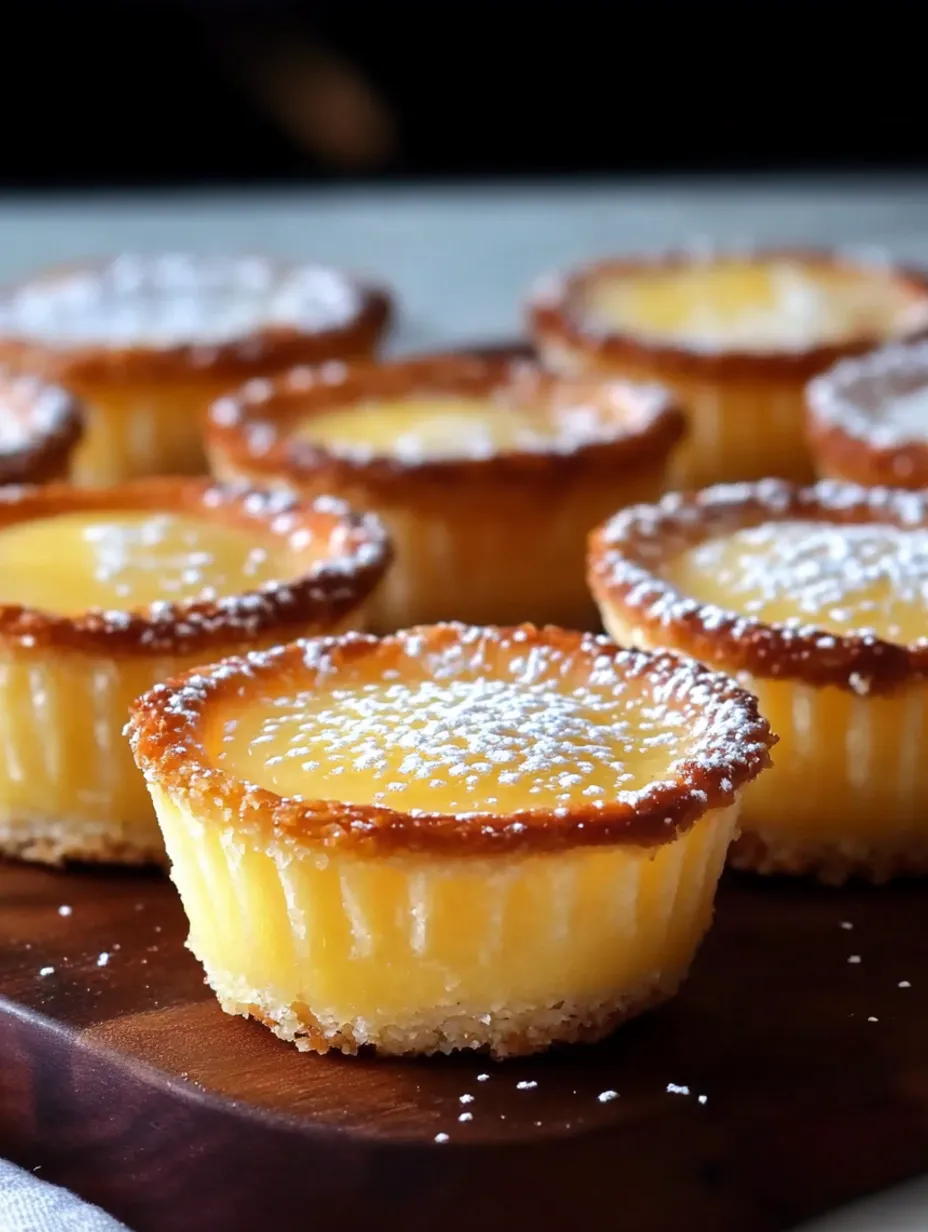 Baby Lemon Impossible Pies Recipe