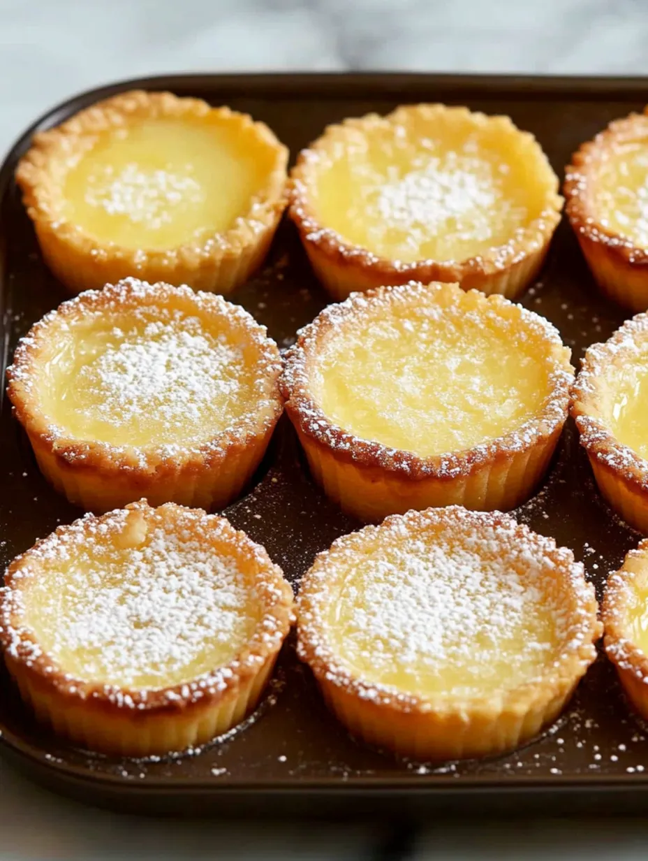 Delicious Baby Lemon Impossible Pies Recipe