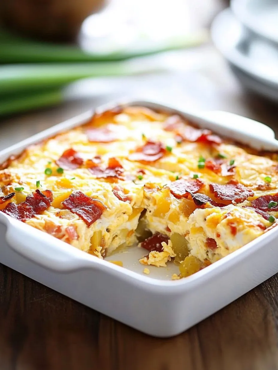 Bacon, Potato, and Egg Casserole Recipe