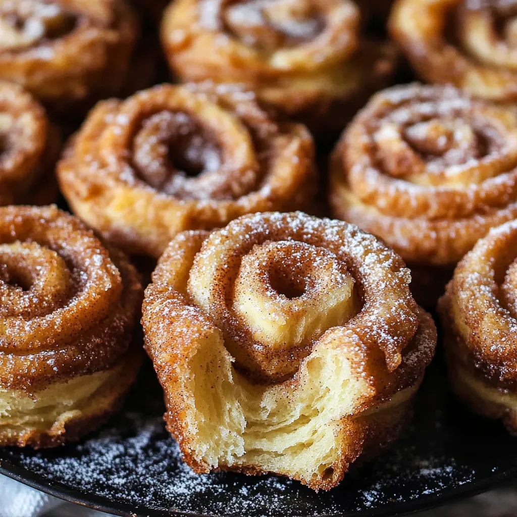 Cinnamon Sugar Cruffins