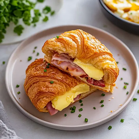 Croissant Breakfast Sandwiches