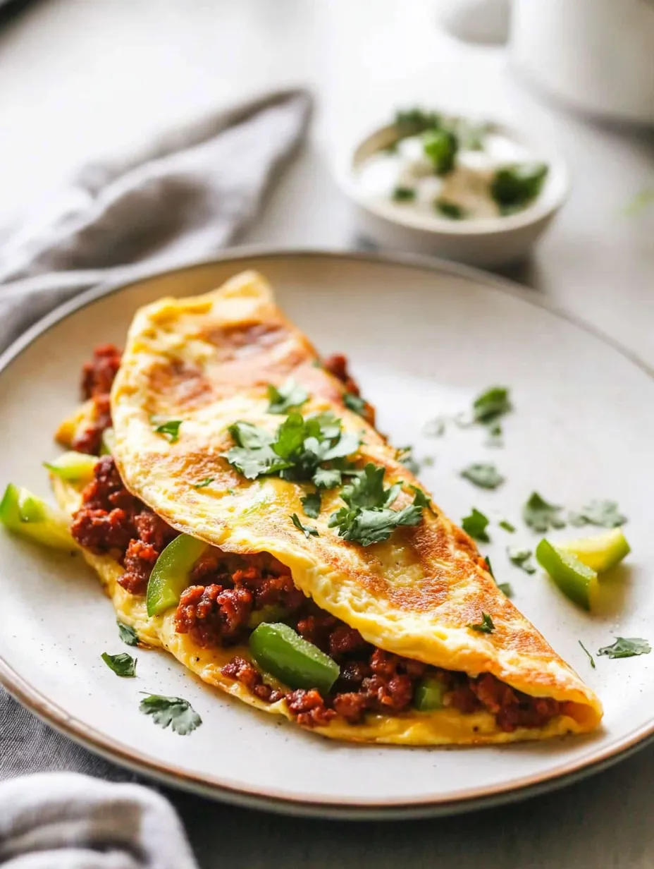 Easy Whole30 & Keto Chorizo Omelette