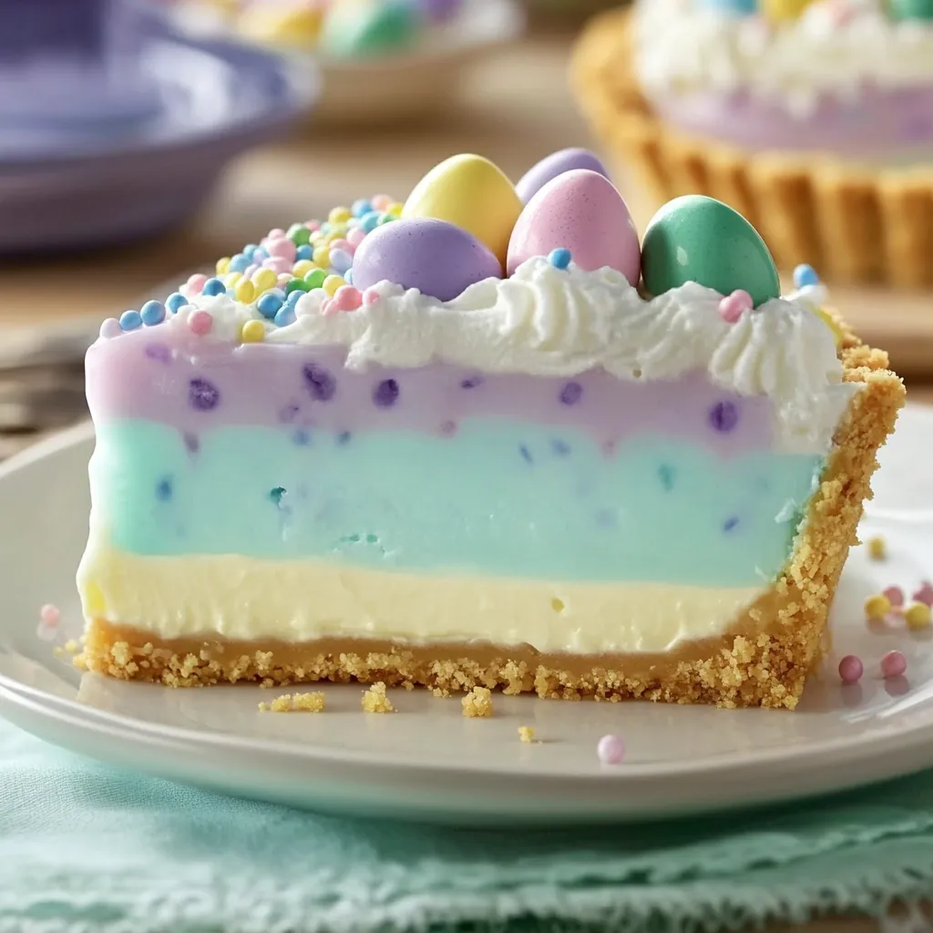 Easter Jell-O Pie