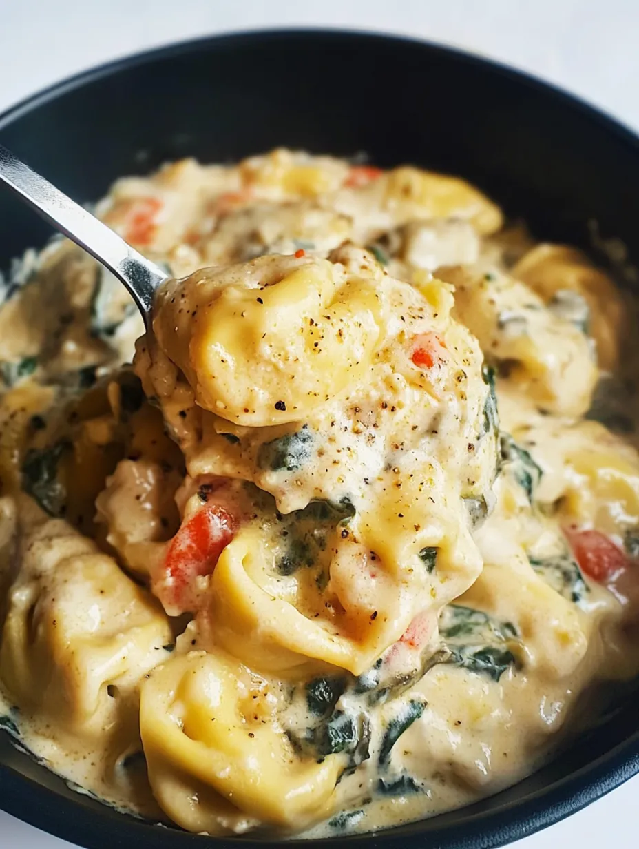 Easy Creamy Tortellini Recipe