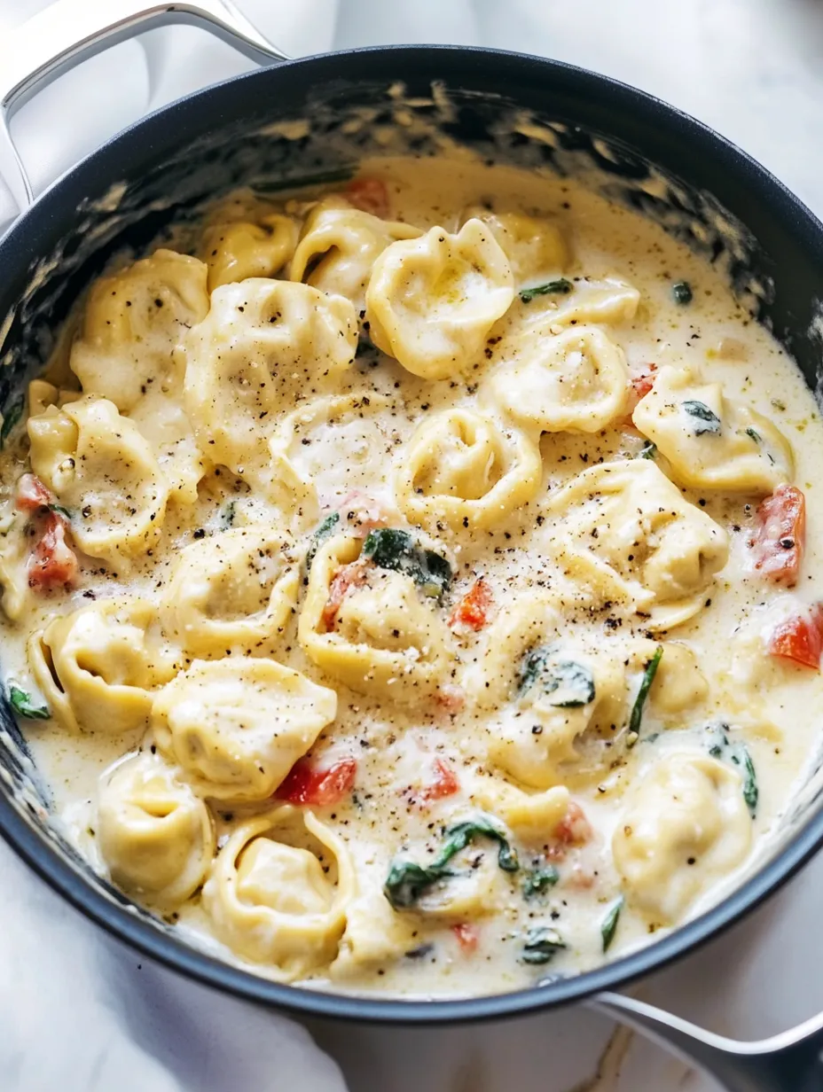 Easy Creamy Tortellini