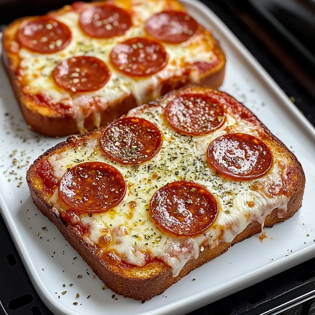 Air Fryer Pizza Toast