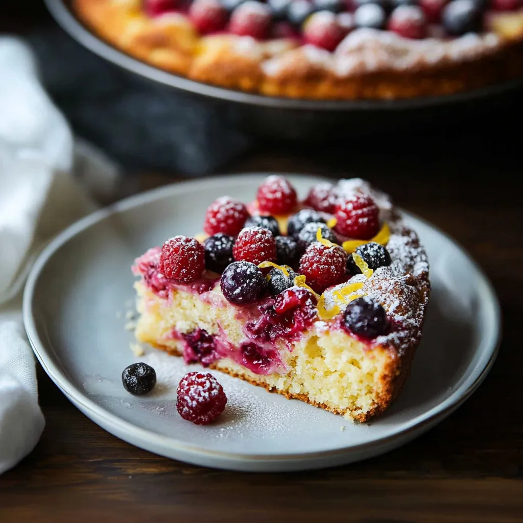 Delicious Raspberry Lemon Cake Recipe