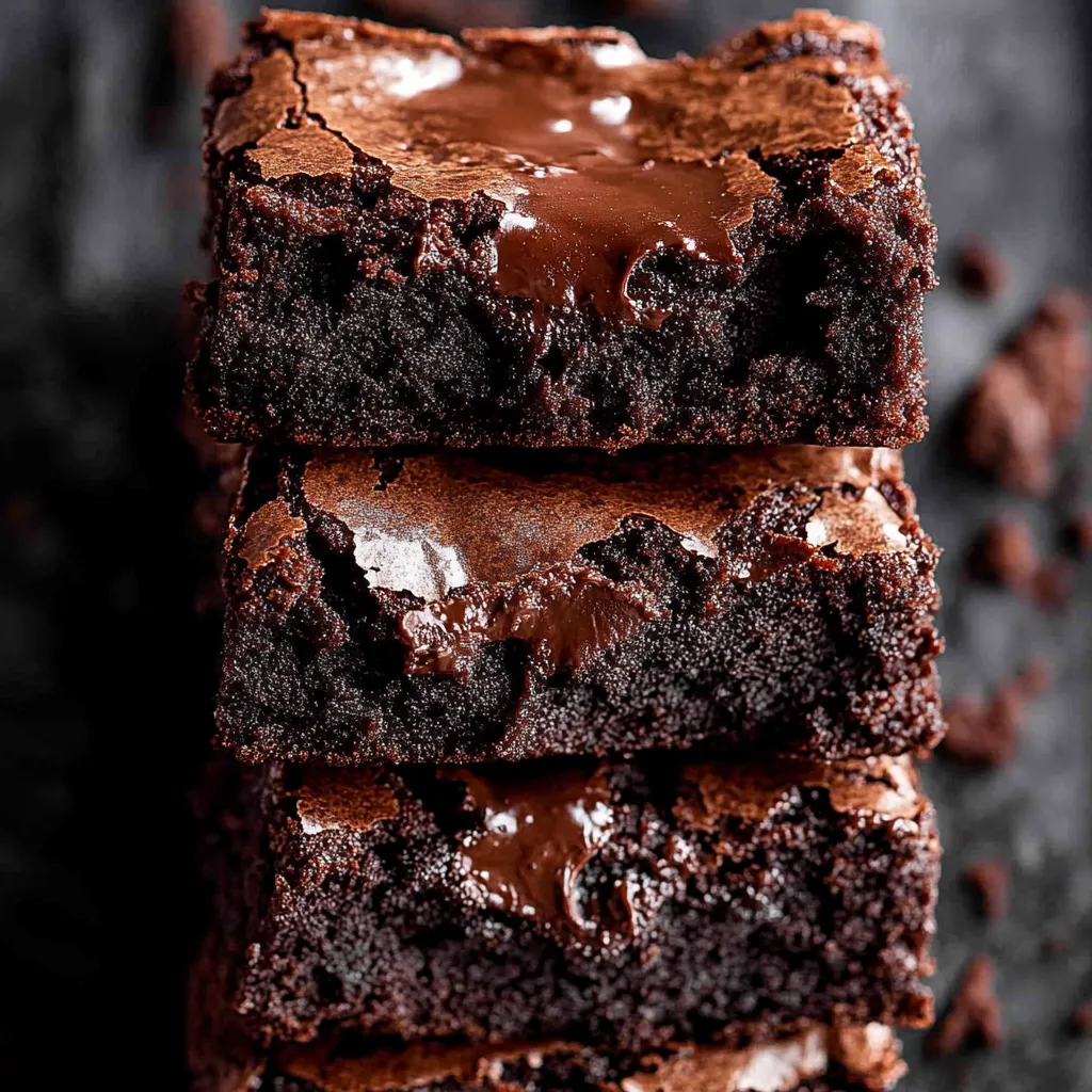 The Easiest Fudgy Chocolate Brownies Ever