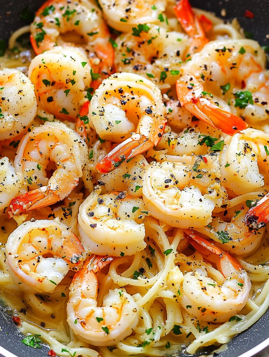 Quick Garlic Butter Shrimp Scampi