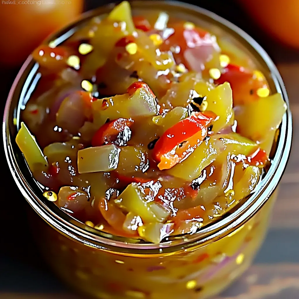 Pickled Pepper & Onion Relish