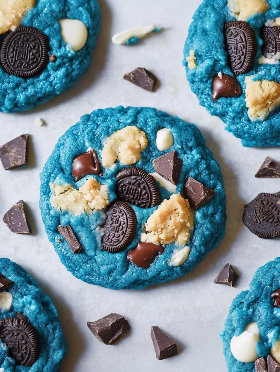 Cookie Monster Cookies Recipe