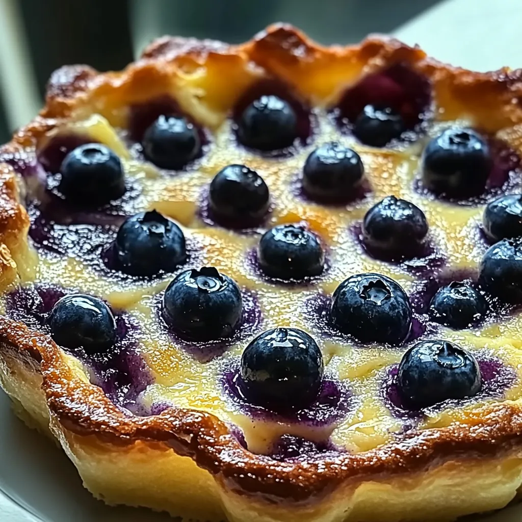 Blueberry Lemon Dutch Baby