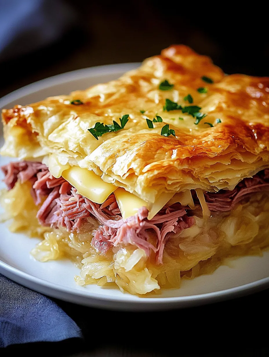 Easy Reuben Crescent Bake Recipe - Sandwich in Casserole Form - Cooking ...