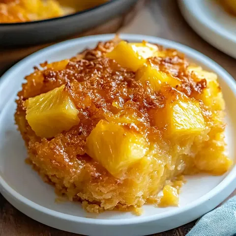 Sweet Pineapple Bake with Cinnamon & Vanilla