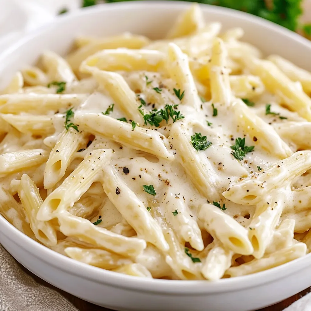Creamy White Sauce Pasta