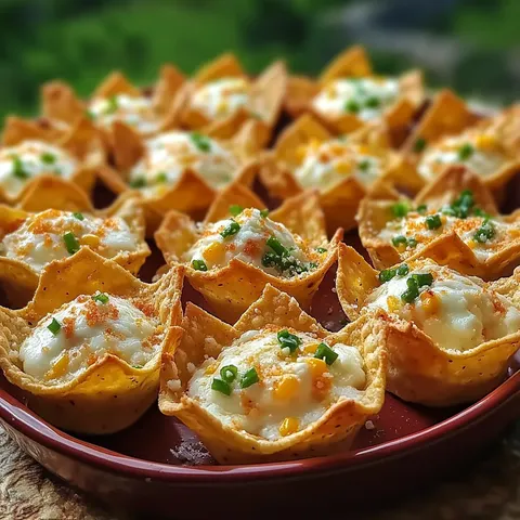 Cheesy Iowa Party Bites with Corn & Green Chiles
