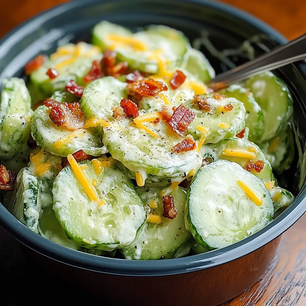 Easy Cucumber Snack