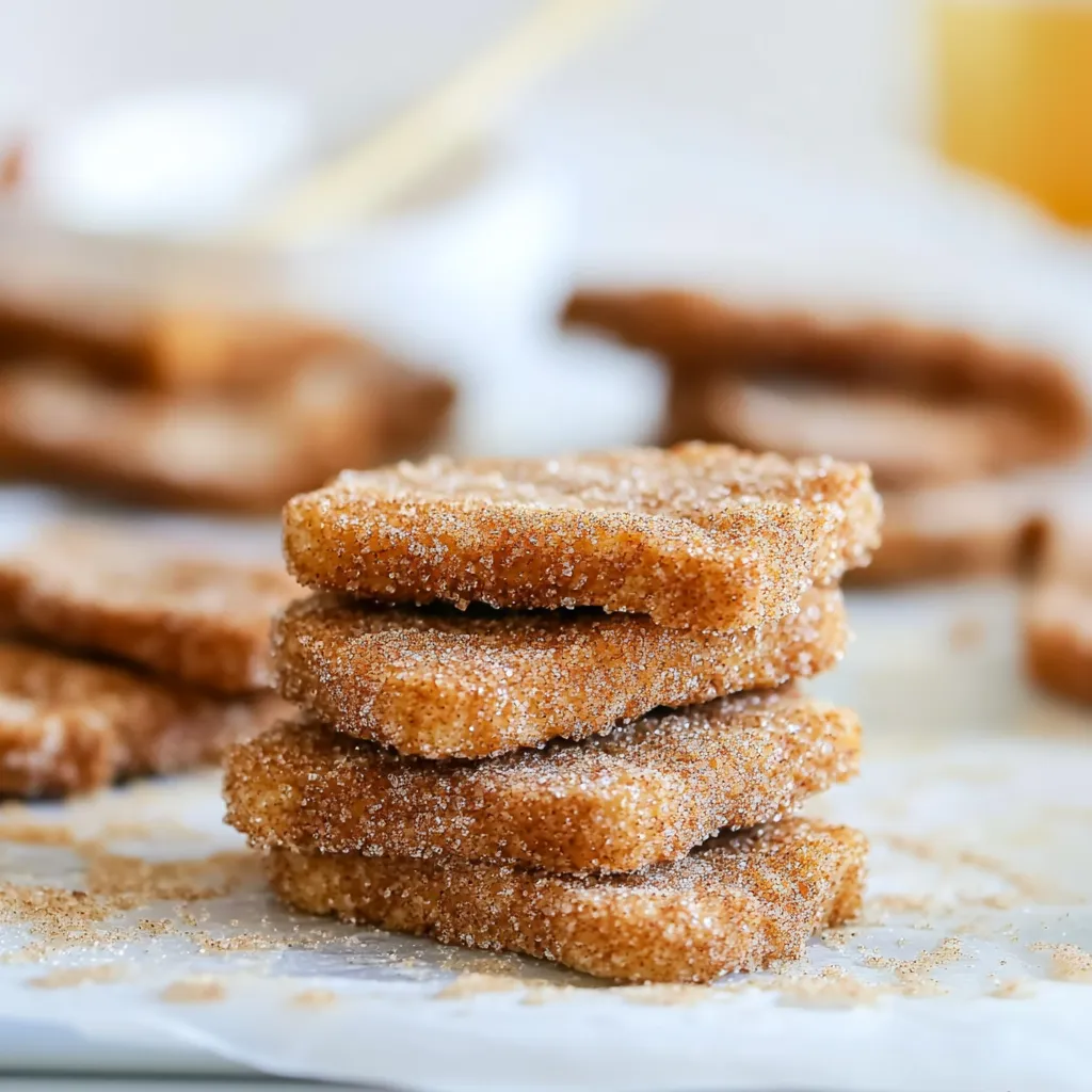 Crispy Cinnamon Sugar Cookies Recipe