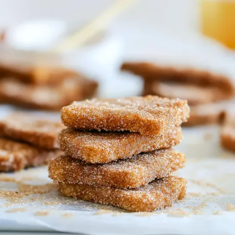 Crispy Cinnamon Sugar Cookies Recipe