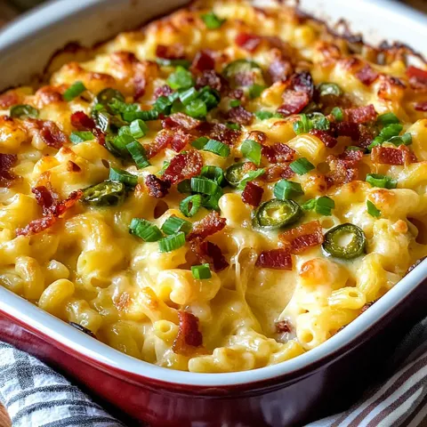 Jalapeno Popper Mac and Cheese