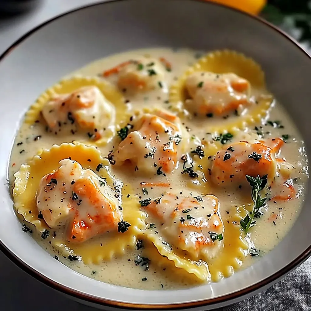 Creamy Lobster Ravioli Sauce
