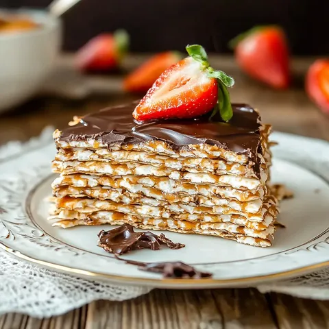 Easy 3-Ingredient Matzo Cake Recipe