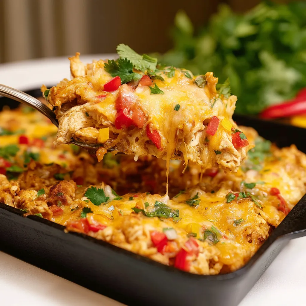 Bold Fajita Chicken Bake