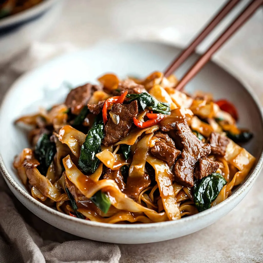20-Minute Beef Noodle Stir Fry