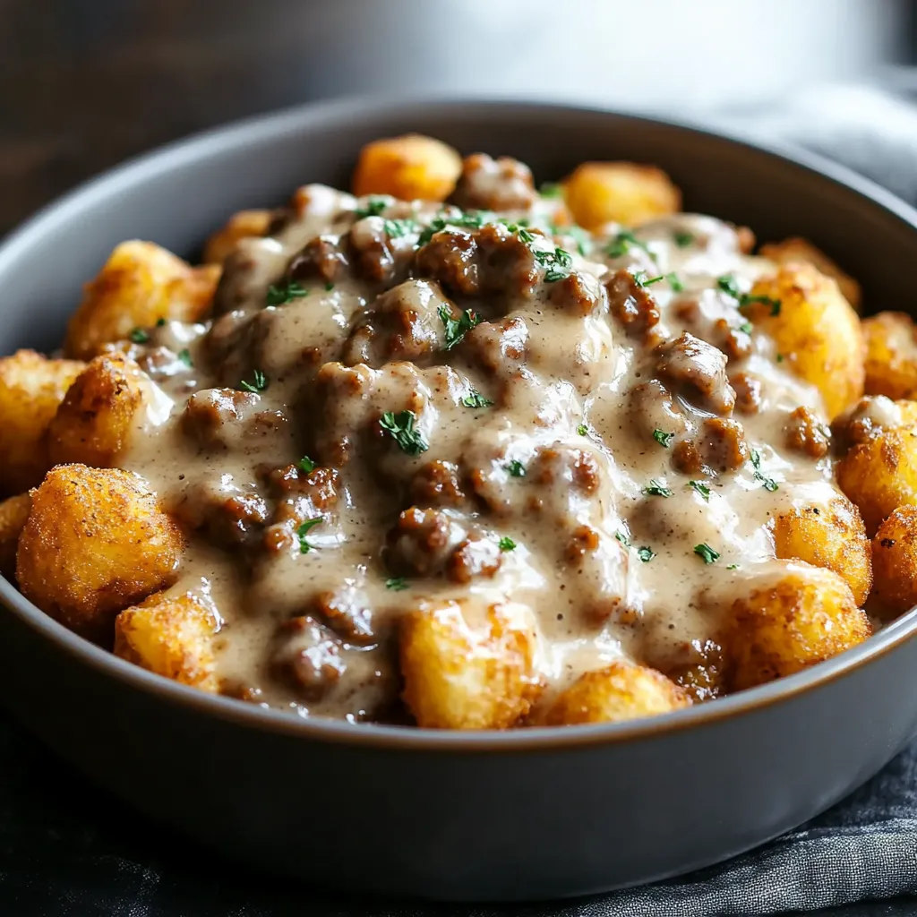 Tater Tot Breakfast Bowl