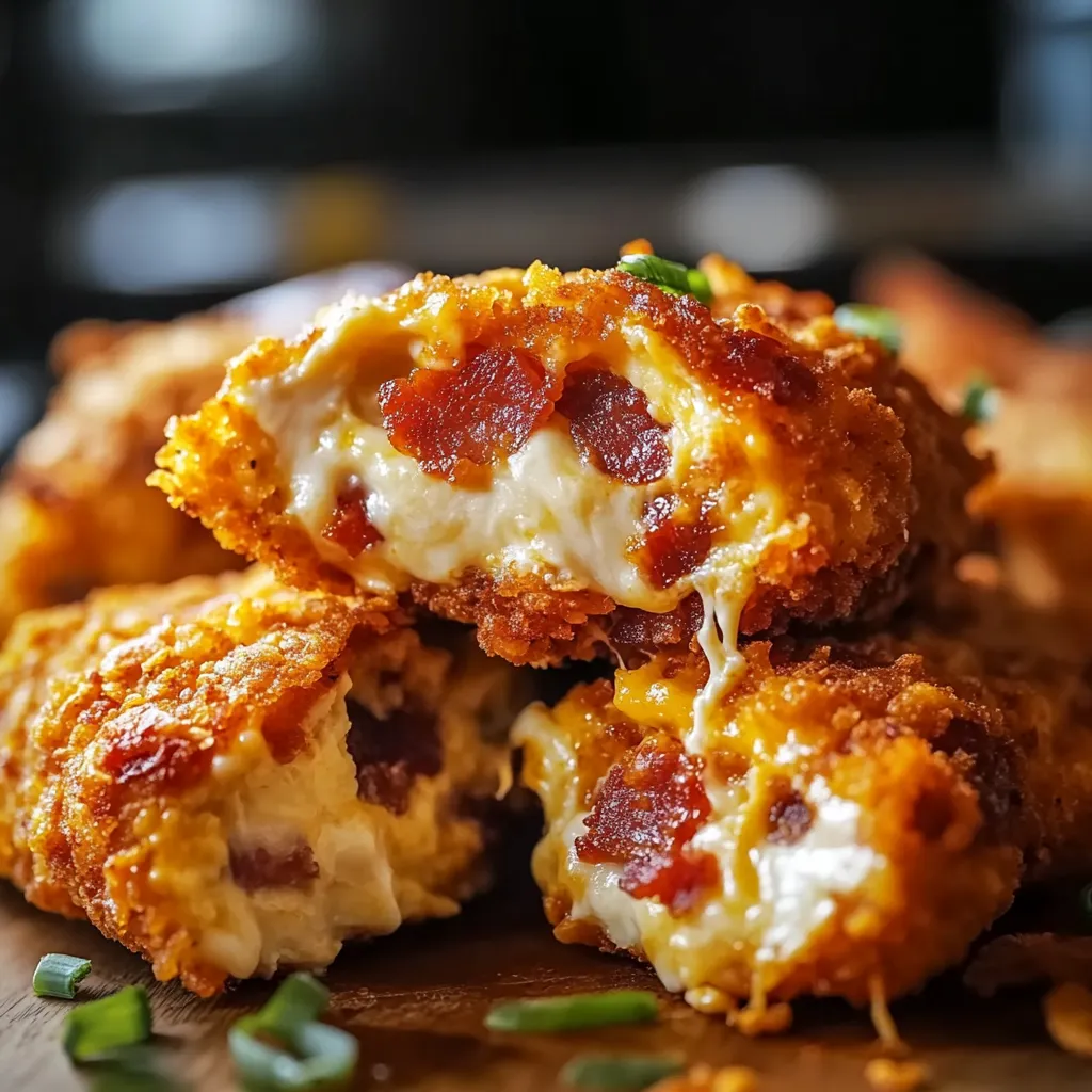Cream Cheese & Bacon Stuffed Doritos Chicken