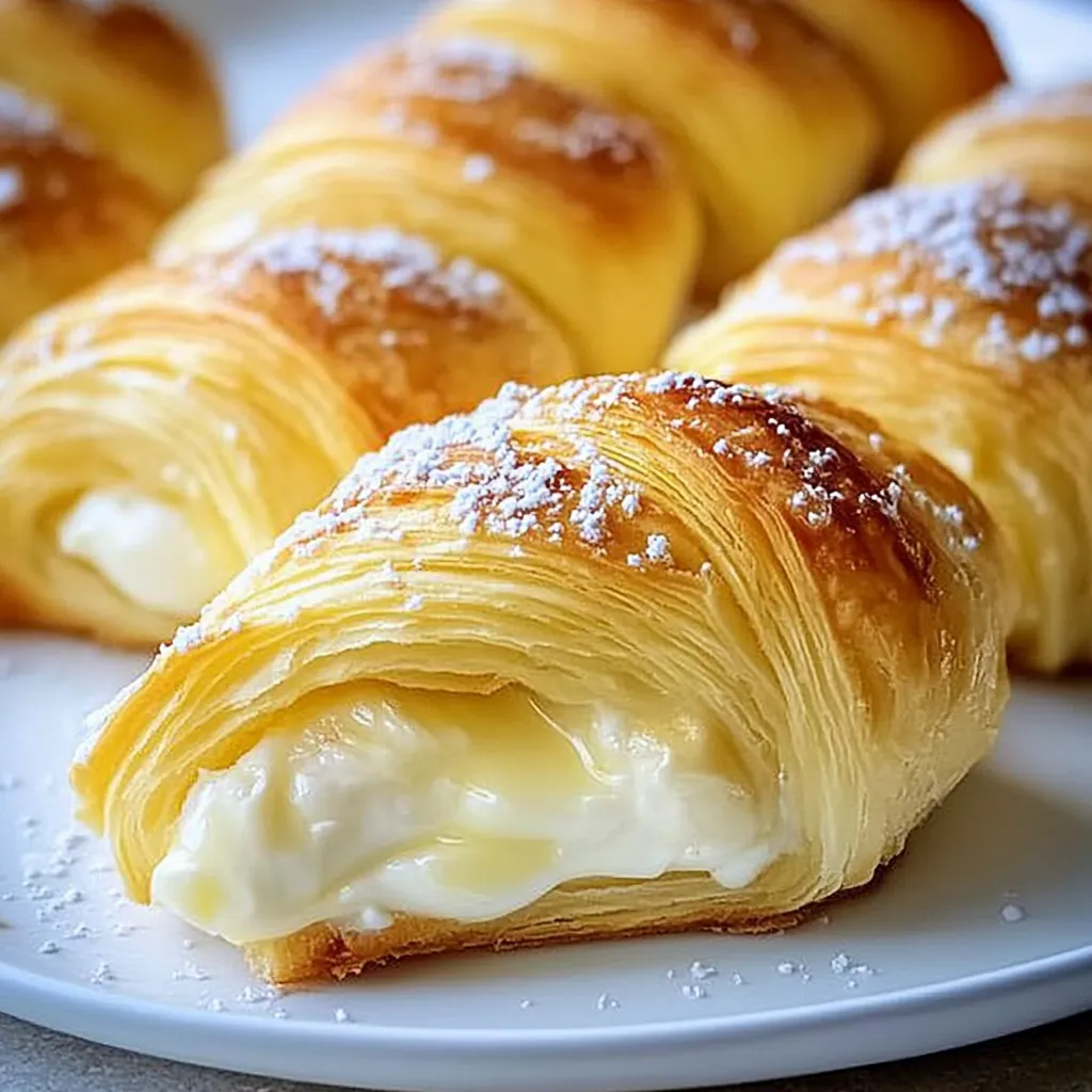 Lemon Cheesecake Crescent Rolls