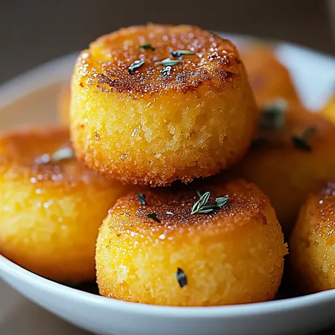 Southern Honey Butter Cornbread Poppers