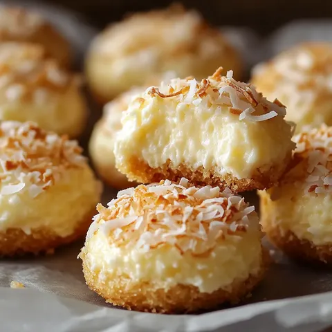 Lemon Coconut Cheesecake Cookies